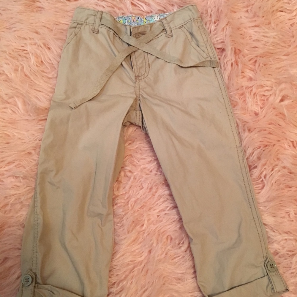 Carter’s Toddler Girl Rolled Khakis